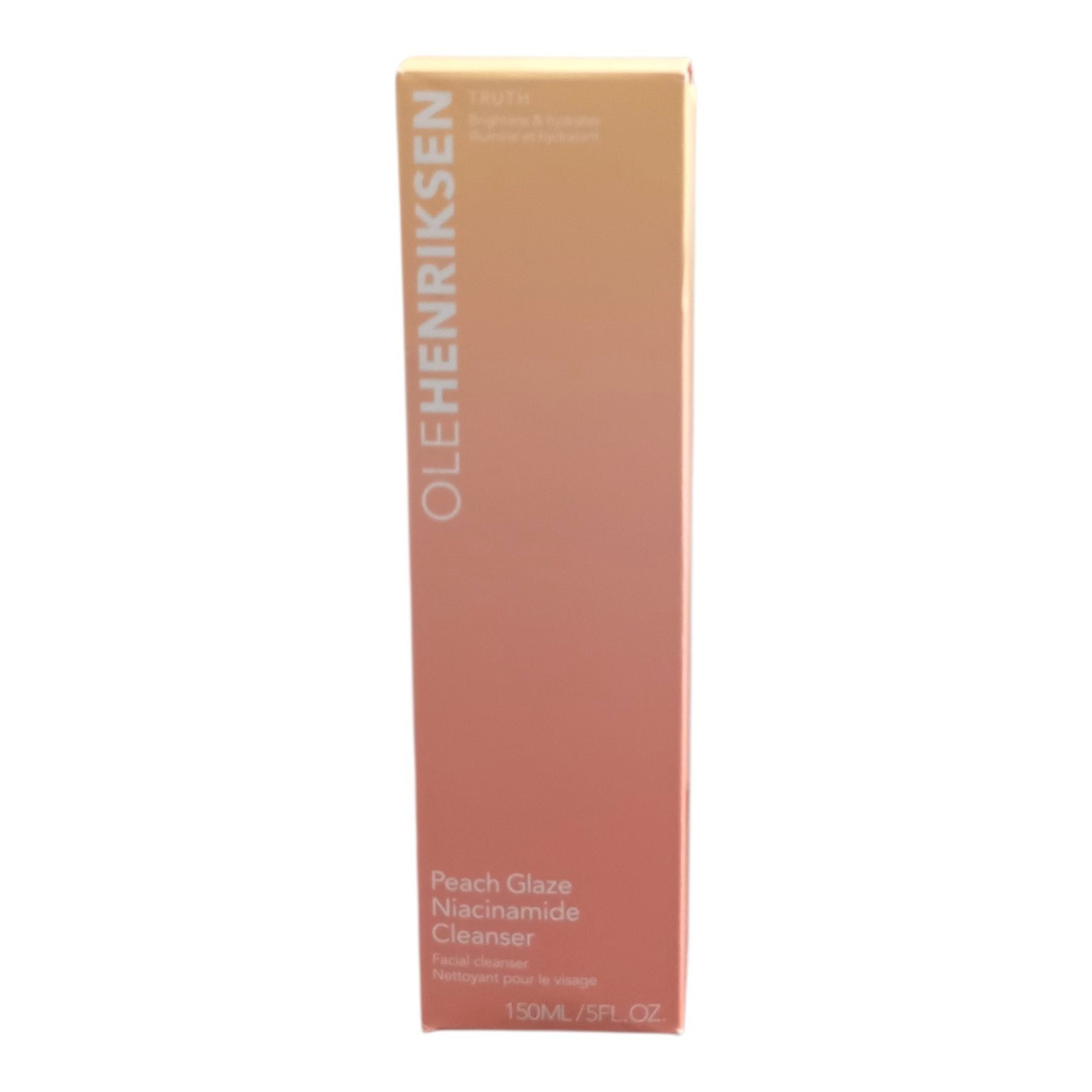 Olehenricksen Peach Glaze 2% Niacinamide Cleanser 5.5 fl oz New