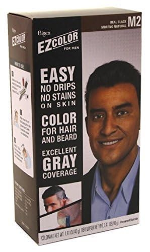 Bigen Ez Color For Men M2 Real Black Kit 0.94 Ounce (Pack of 3),
