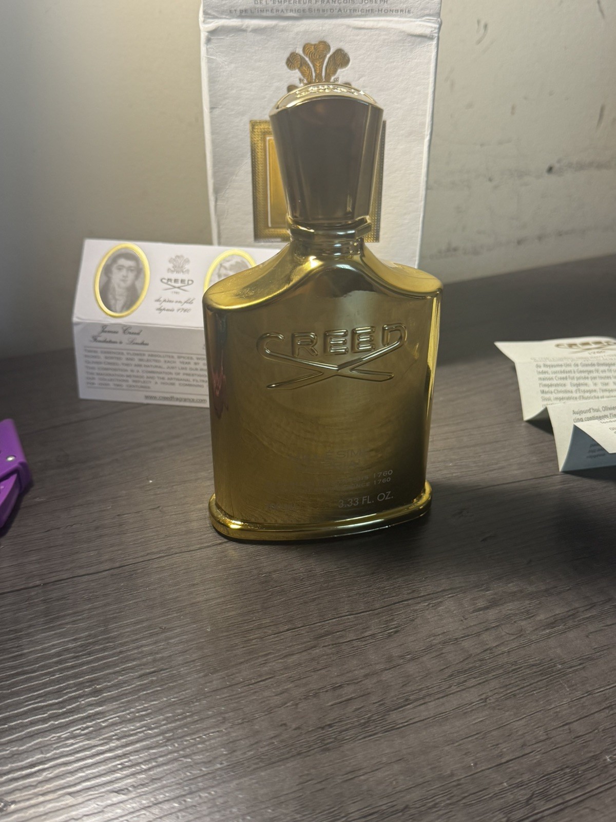Creed Millesime Imperial by Creed EDP Men 3.3 100 ml oz New Tester