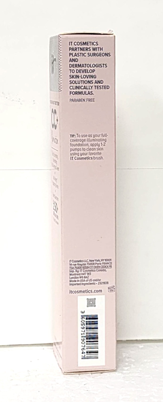 IT COSMETICS CC+ ILLUMINATION 1.08 oz NEUTRAL MEDIUM SPF 50+