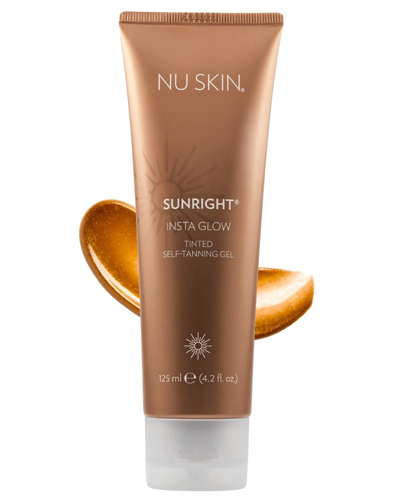 2 Pack Nuskin Sunright INSTA GLOW Self-Tanning Gel 4.2fl.oz NEW + Free Shipping