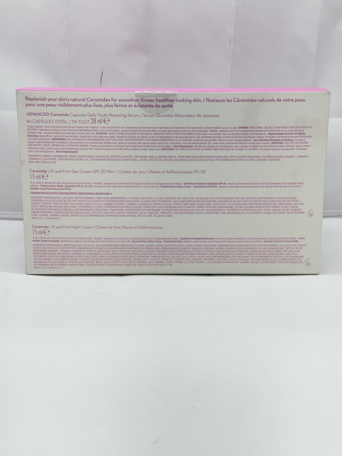 Elizabeth Arden Ceramide Lift & Firm Youth-Restoring Set (4 Pcs + 1 Bag)