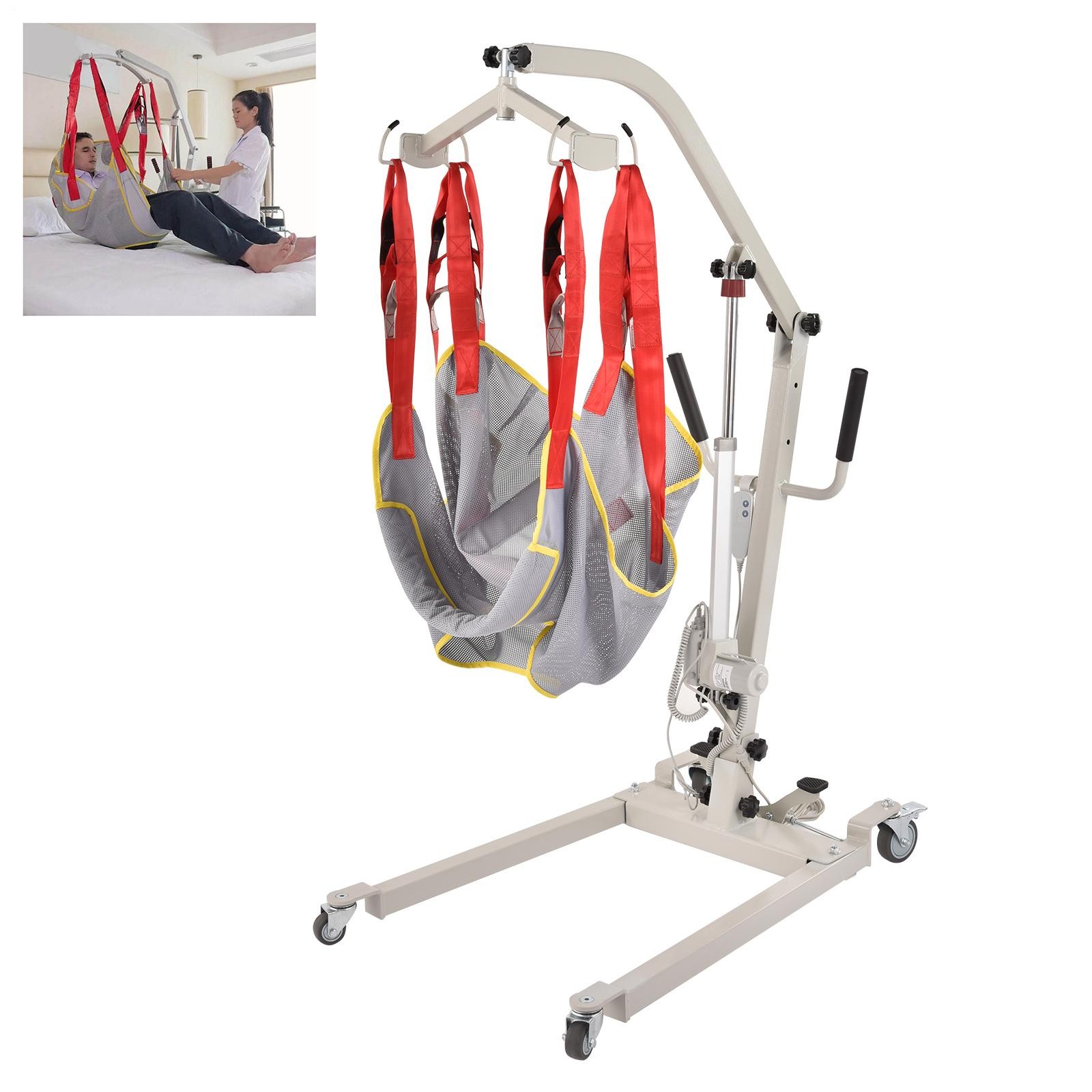 Upgrade Foldable Electric Patient Lift, Medical Transfer, 510LBS