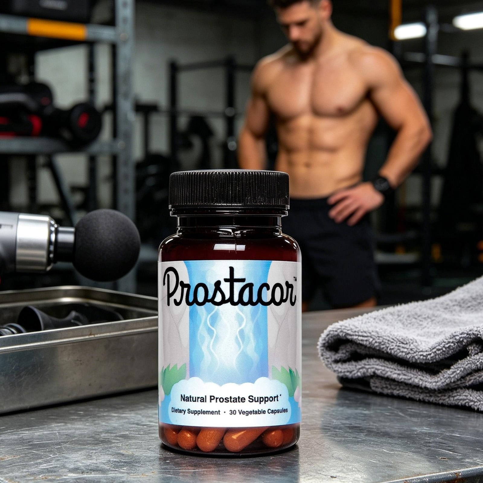 Prostacor – Natural Prostate Support Supplement – Non-GMO, Vegan, Gluten-Free