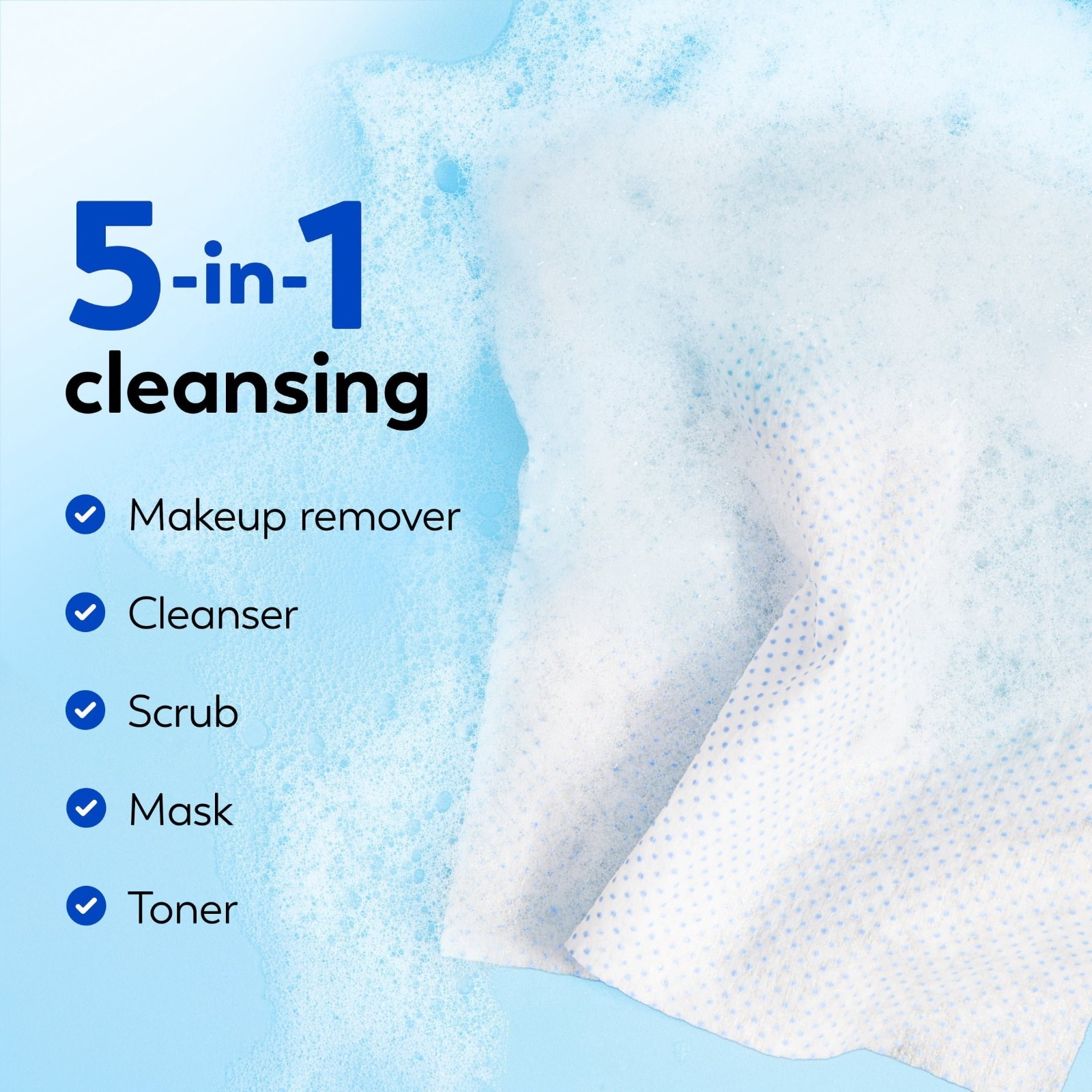 Olay Daily Facials Deeply Purifying Cleansing Cloths 66 Count Fragrance-Free