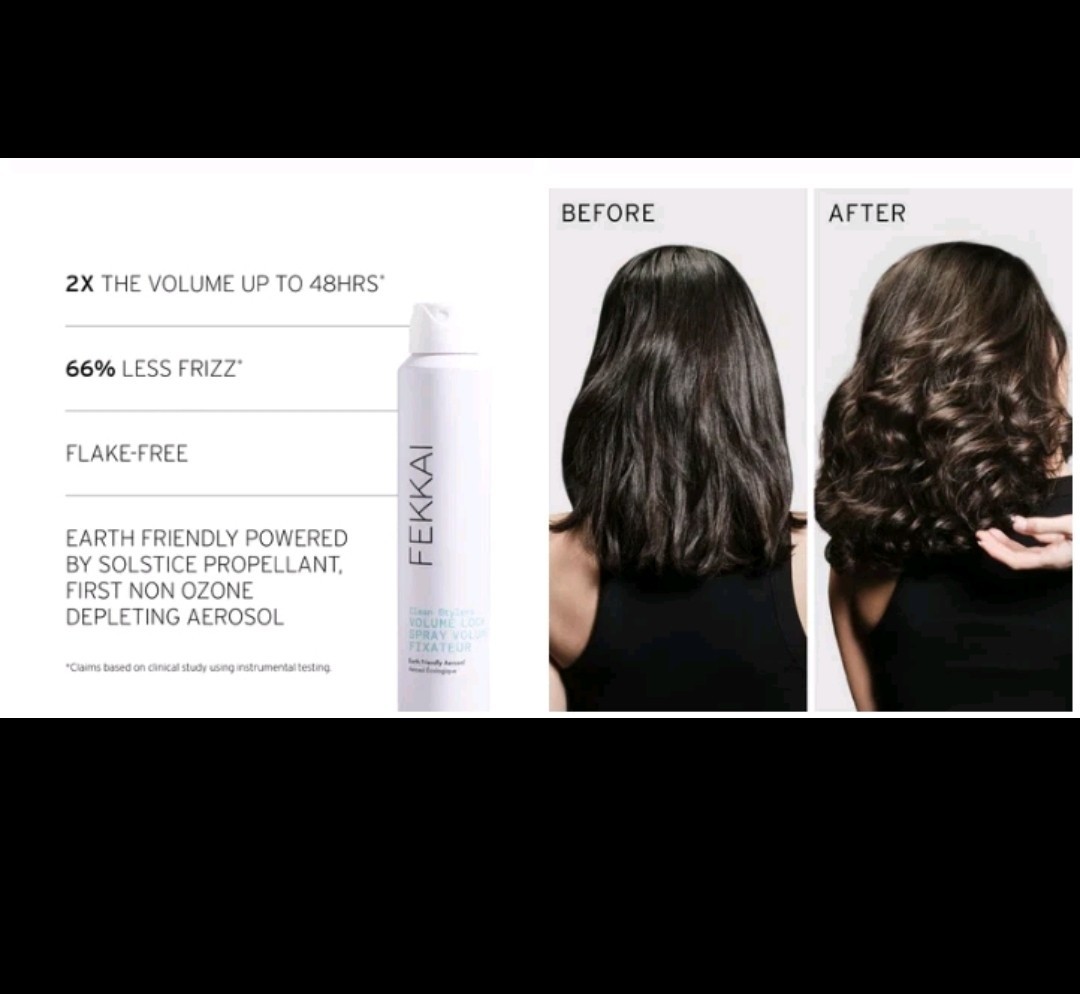 2 cans Fekkai Clean Stylers Volume Lock Spray Volume 7oz each NEW! $54 MSRP