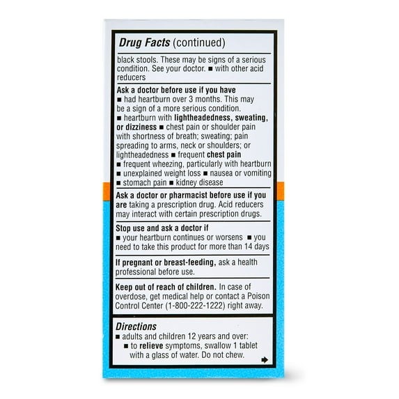 Equate Maximum Strength Famotidine 20mg Tablets, 200 Count