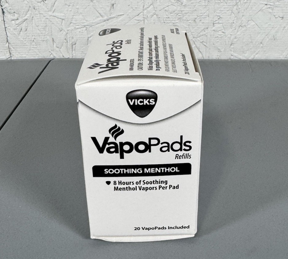 Vicks VapoPads Original Menthol Scent 20 Count Menthol Scented Vapor Pad Refills