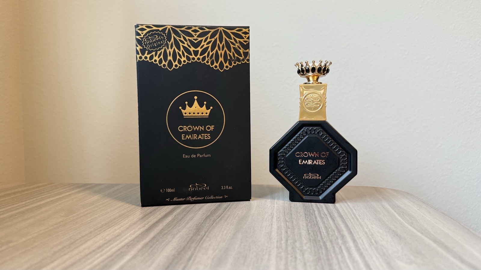 NABEEL CROWN OF EMIRATES – 100 ML BOTTLE WITH BOX – MISSING A FEW MLs