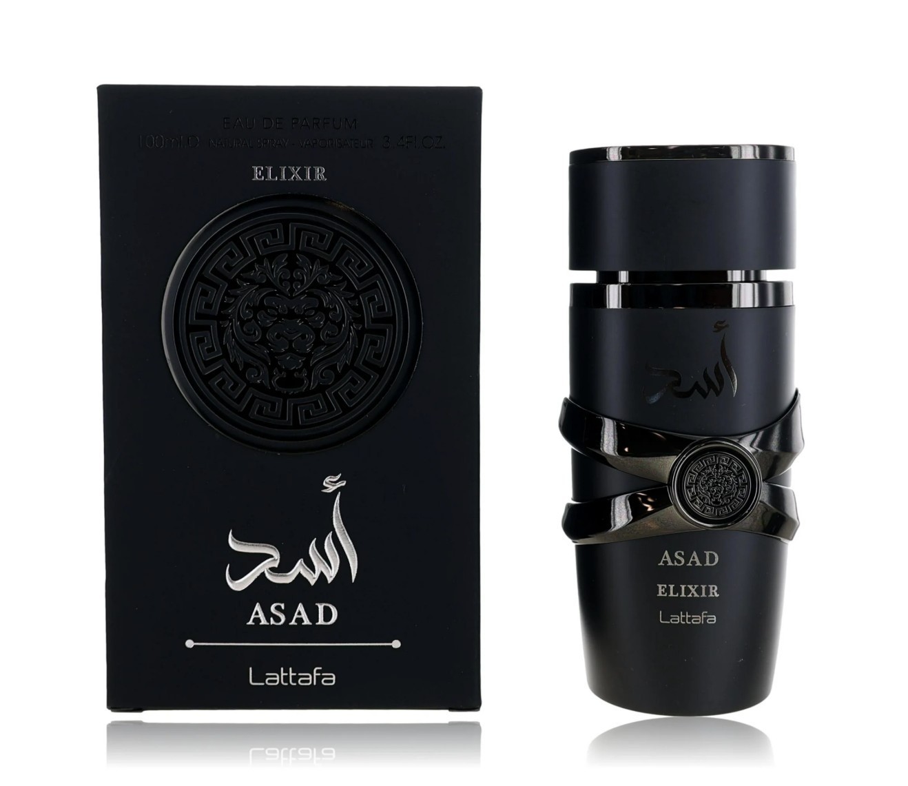 Lattafa Asad Elixir Long-Lasting Fragrance for Men, 3.4 Ounce / 100 ml