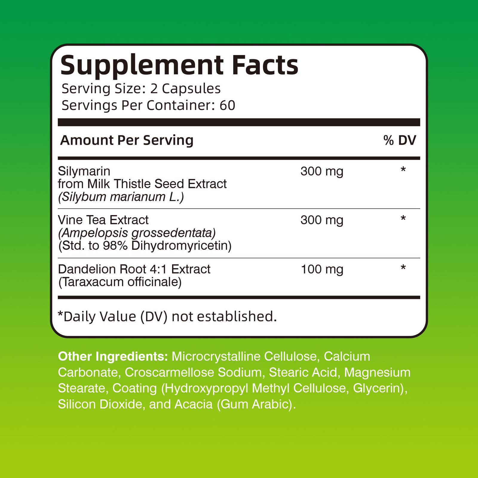 Liver Health Supplement 120pcs – Colon Cleanse,Promotes Digestion and Absorption
