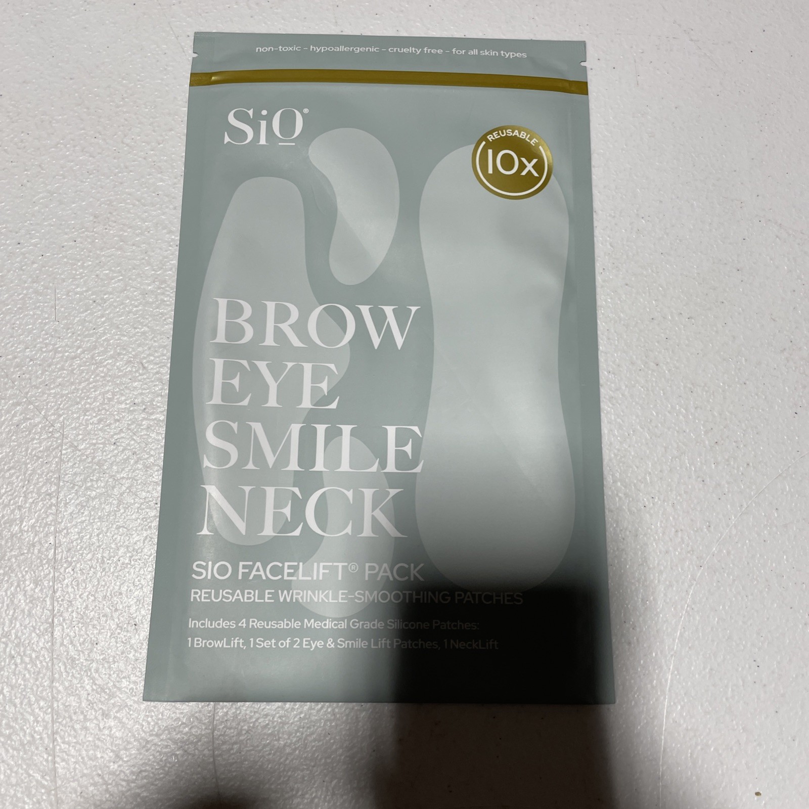 SiO Beauty FaceLift – Reusable Anti-Wrinkle Patches for Neck, Forehead, Eye &…