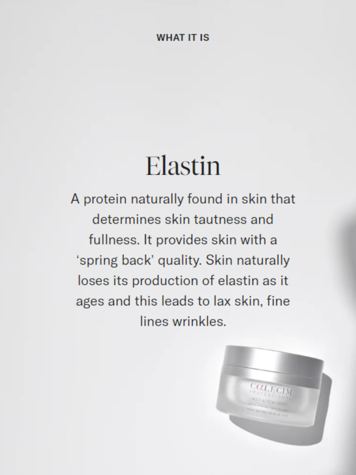 Calecim Professional – Multi-Action Cream 50 g/1.76 oz