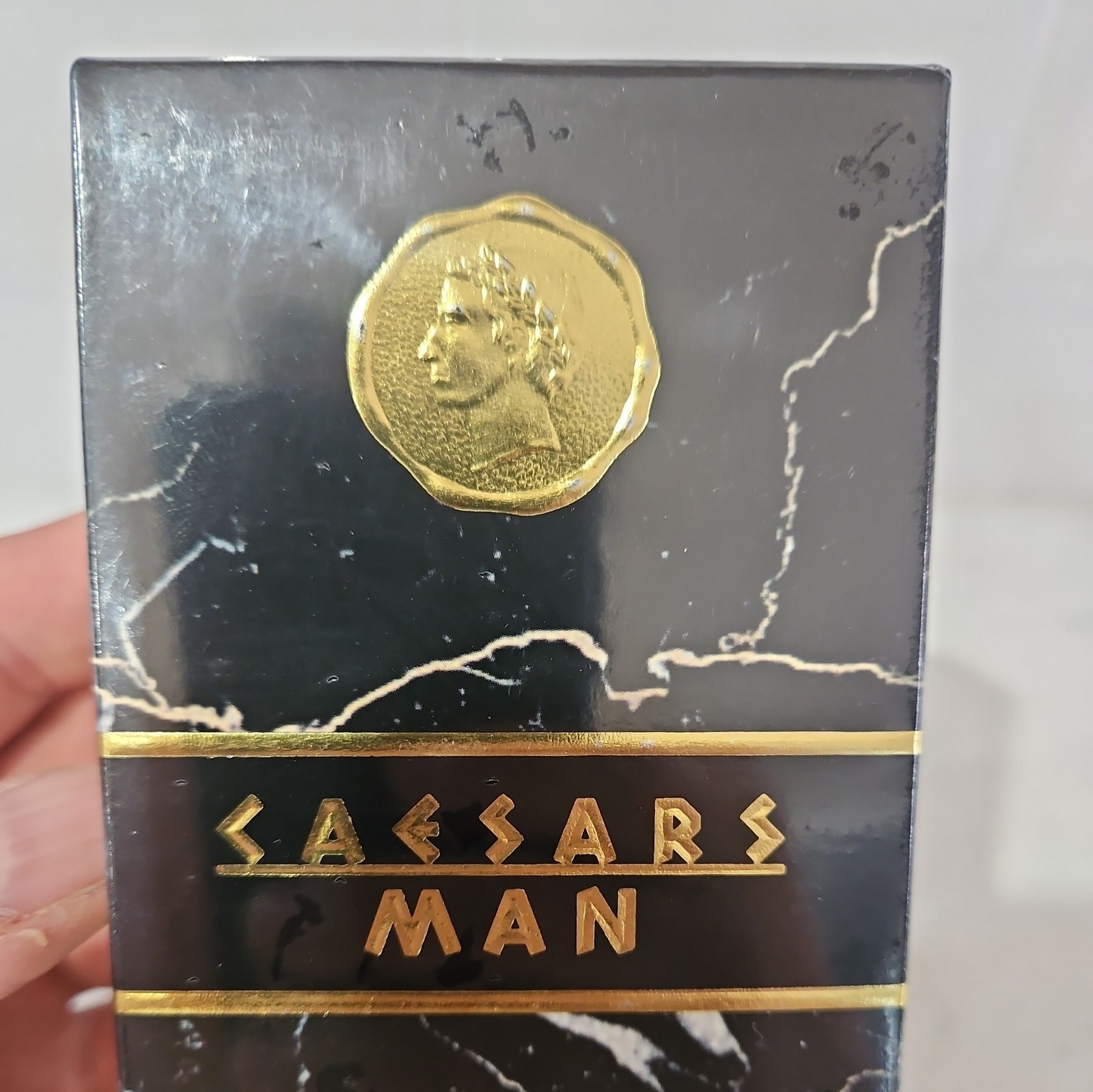 Vintage DISCONTINUED Caesar’s Man LEGENDARY Cologne Spray 4fl Oz Brand NEW In…