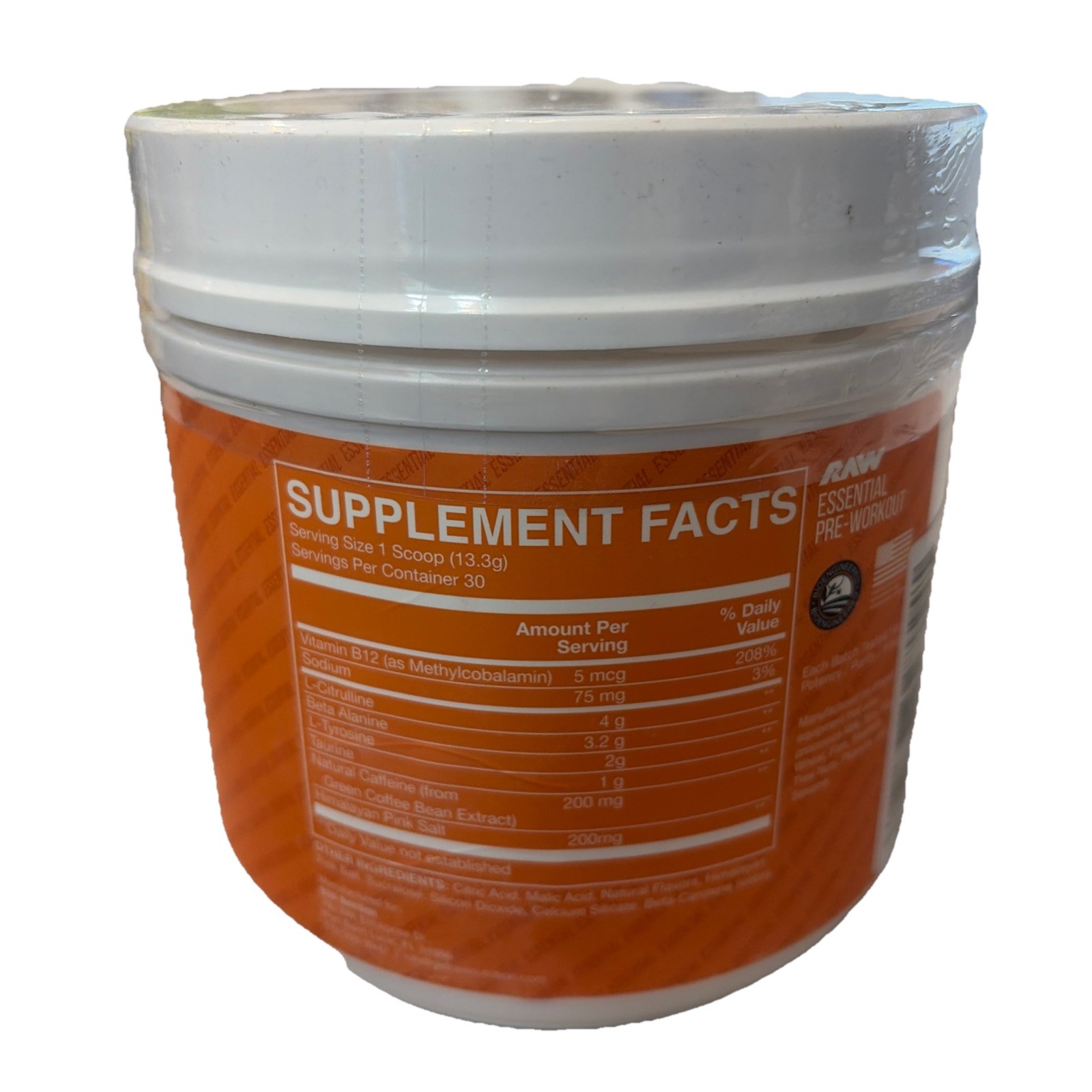RAW BUM essential Pre Workout 🔥🔥EXP.12/25🔥🔥