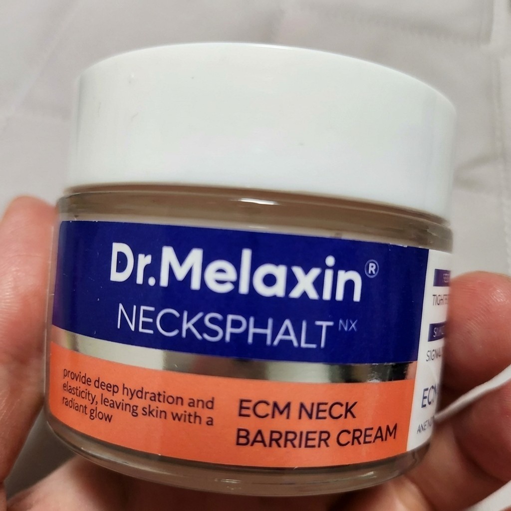 NEW Dr. Melaxin Necksphalt ECM Neck Barrier Cream1.69 fl oz 50 ml
