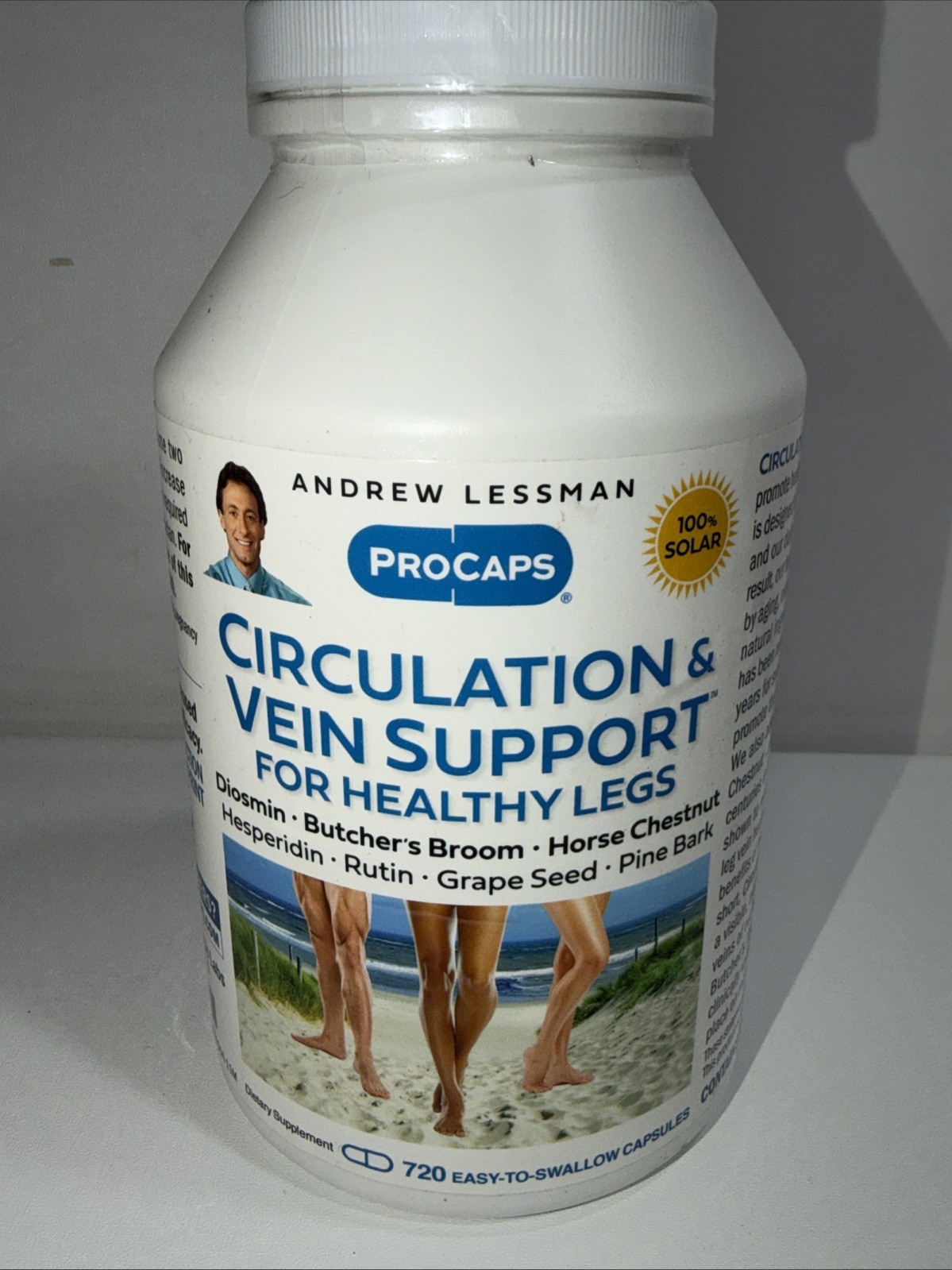 Andrew Lessman Circulation & Vein Support 720 Caps Best by 11/2028 Sealed