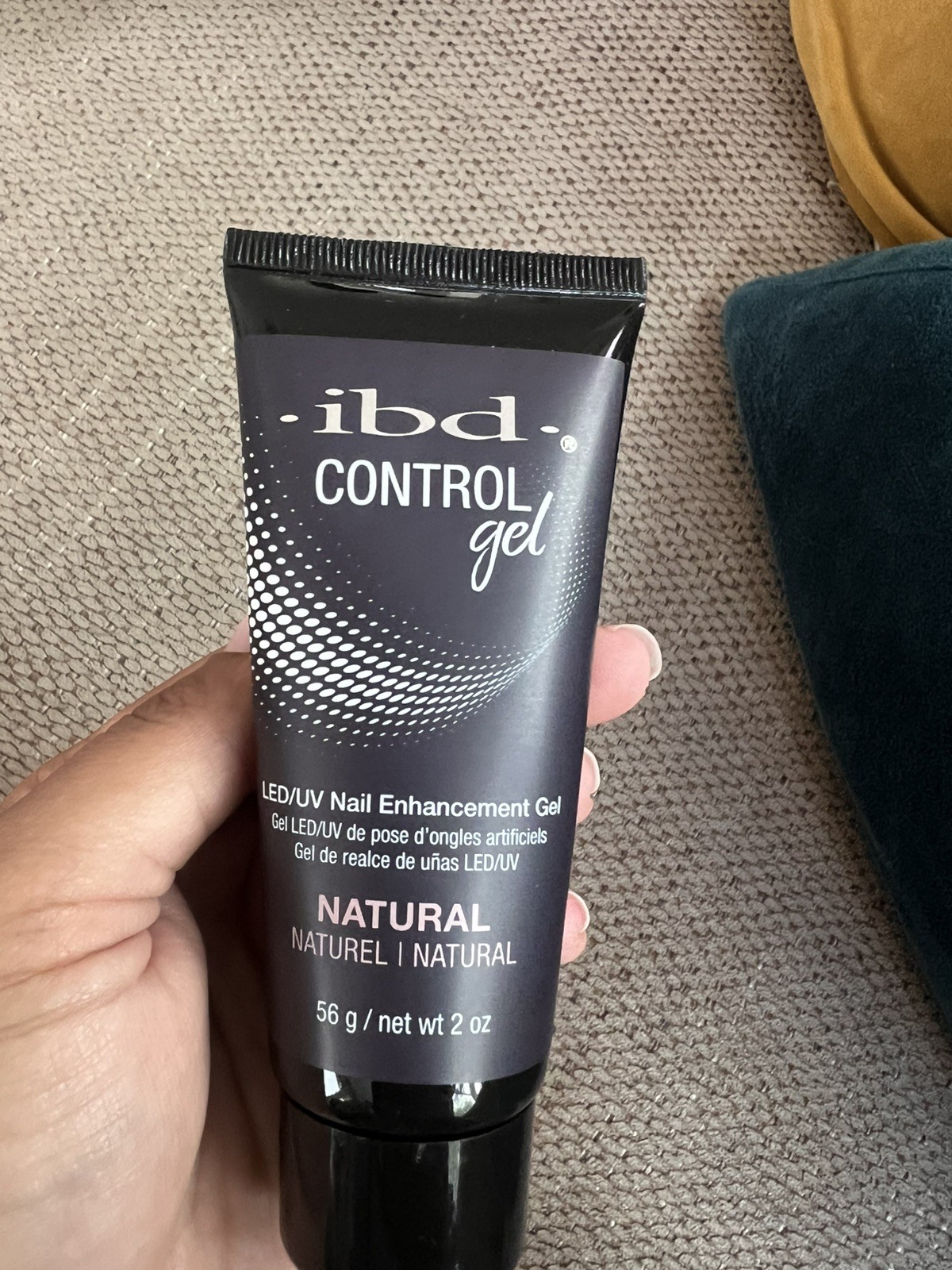 NEW! Sealed! IBD Control Gel LED/UV Nail Enhancement Gel 2oz Natural