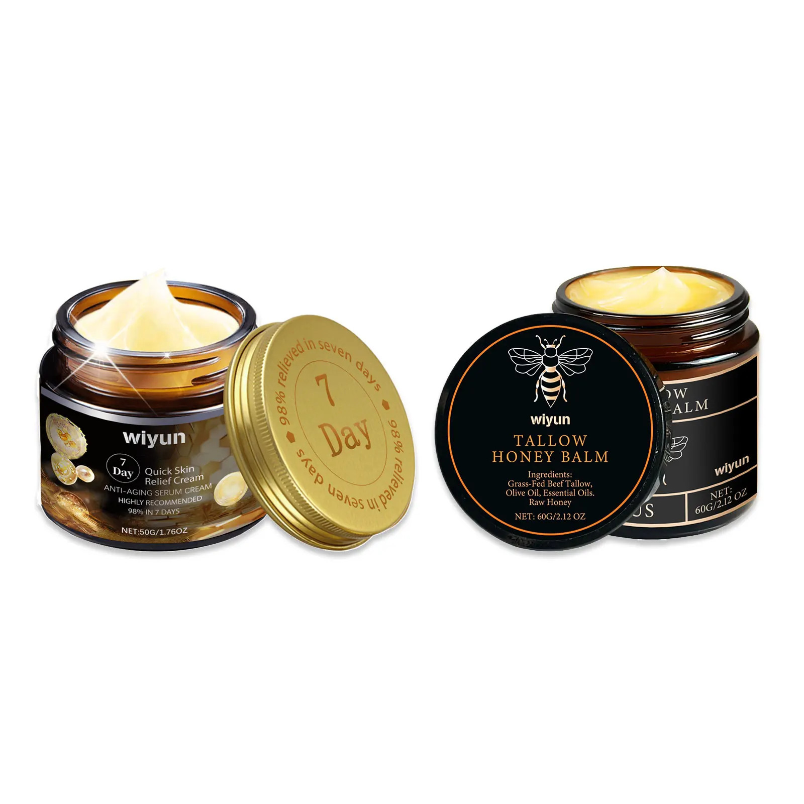 Face Cream for Dark Spots Removal Fine Lines 7 Day Repair Damaged Skin Firming