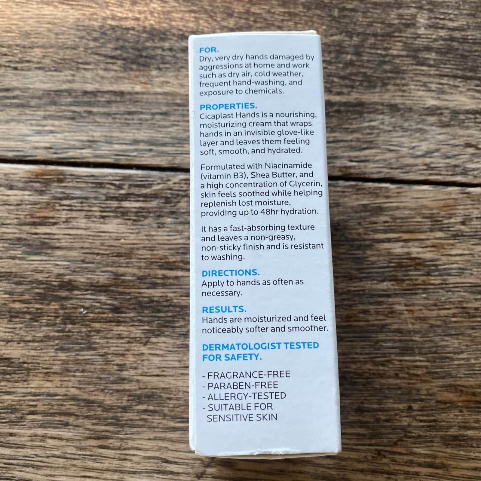 La Roche-Posay Cicaplast Hands Instant Relief Hand Cream 1.69 oz EXP 4/28 NEW
