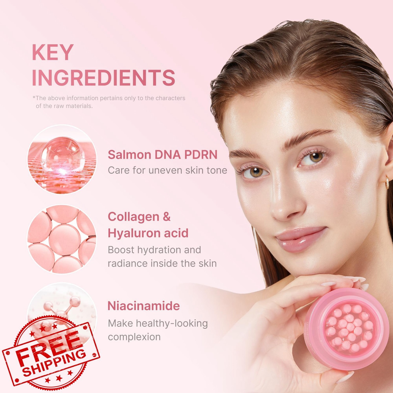 medicube Capsule Cream with Salmon DNA PDRN Pink Collagen Moisturizing Cream