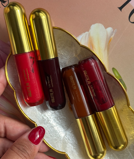 NIB 100% Authentic VIOLETTE_FR LIP NECTAR Hydrating Lip Stain,0.12oz,6 colors