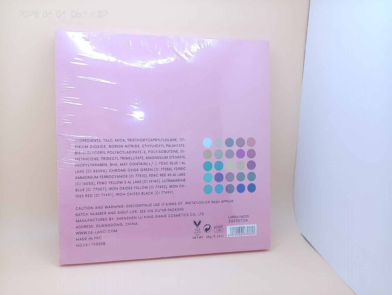 PALETTES MIXED BRANDS YOU PICK-SEALED- BEAUTY CREATIONS , DE’LANCI, ESSENCE, LA