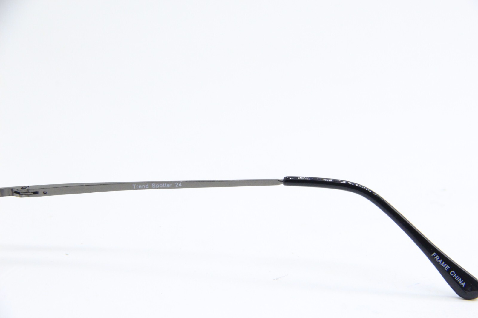 TREND SPOTTER 24 M. GREY GUNMETAL BLACK AUTHENTIC EYEGLASSES 45-19