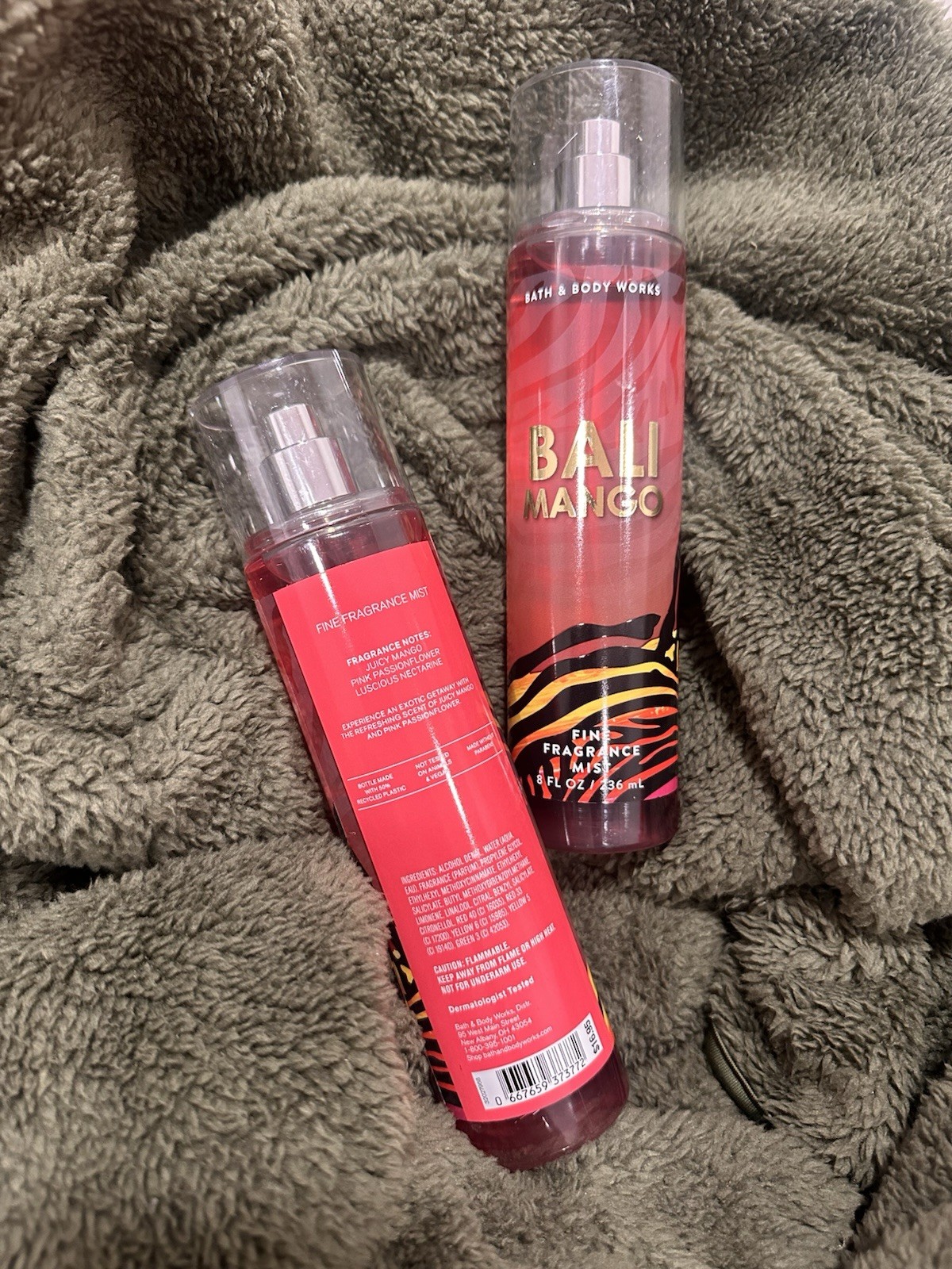 Bath & Body Works Bali Mango Body Mist for Women, 8 fl oz, 2 Pack