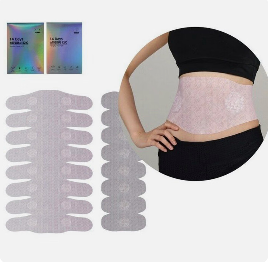 Samsung -14 Days Spagel Patch 42C- 18g×7 Patches-Slim Fat And Detox