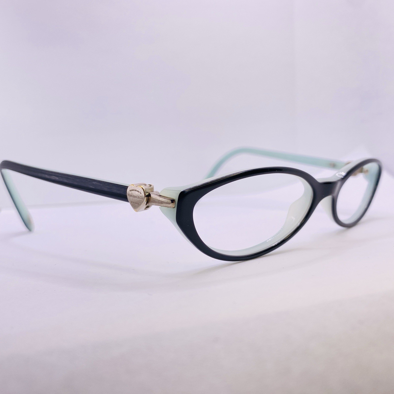 Tiffany & Co. Eyeglasses Frames Authentic TF 2033 8055 51 [] 16 135 Black Blue