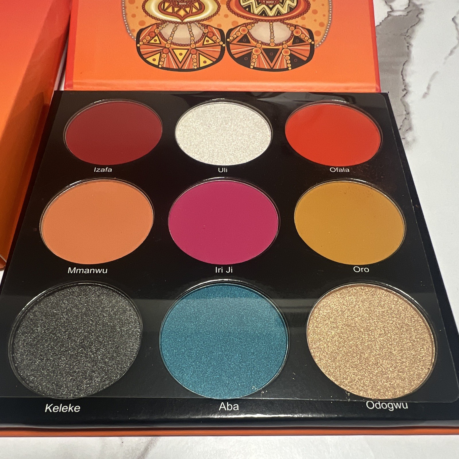 Juvia’s The Festival Eyeshadow Palette Pressed Powder Shimmer 1.14 oz