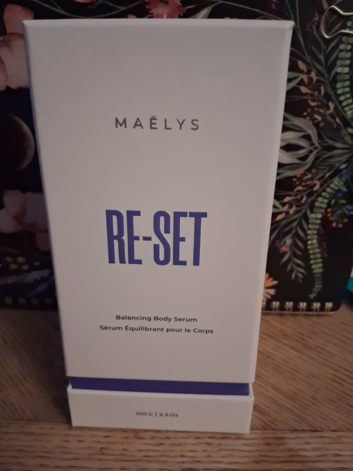 Brand NEW Sealed In Box Maelys Re-set Balancing Body Serum 100ml/3.3oz