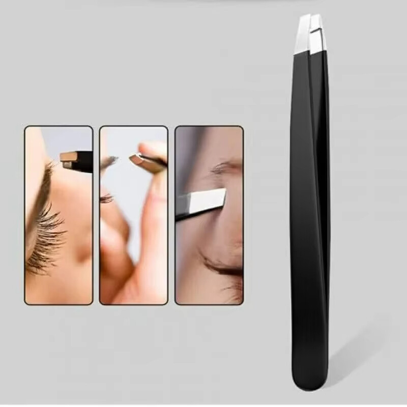 Eyebrow Tweezers Eyebrow Clip 4 pcs/Set Hair Beauty Pluckers Stainless Steel