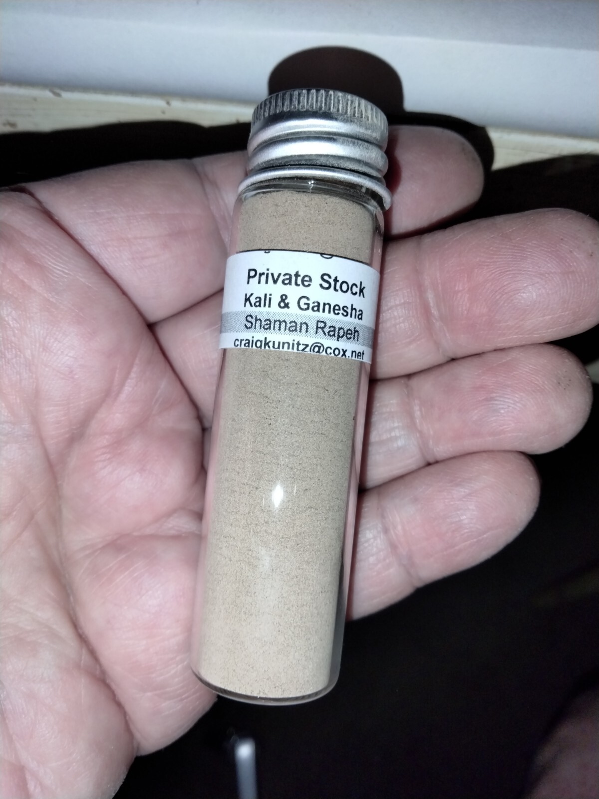 Private Stock w/Mint. Blend of 6 Types. Very Strong. For Ceremony, Grounding.