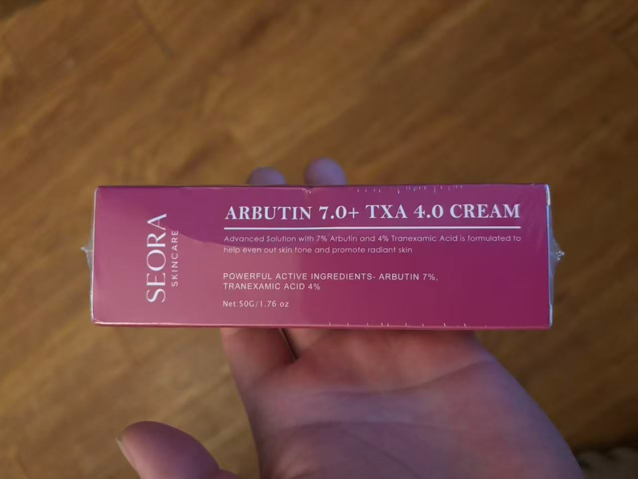 SEORA Skincare Arbutin 7.0% Tranexamic Acid 4.0% Face Cream 50g 1.76 oz
