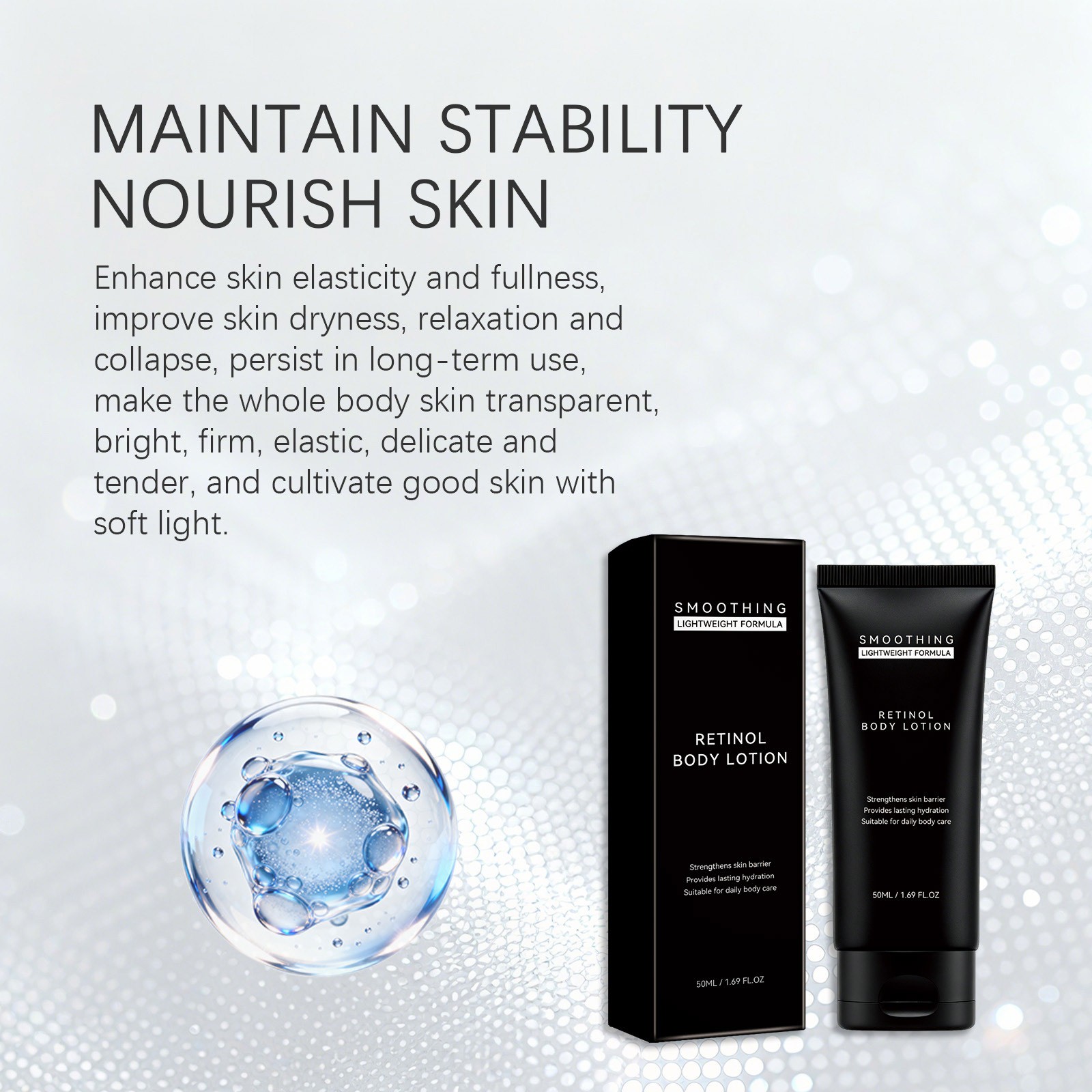 DRMTLGY Retinol Body Lotion Firms + Enhances Elasticity 170gr/6 Oz 1
