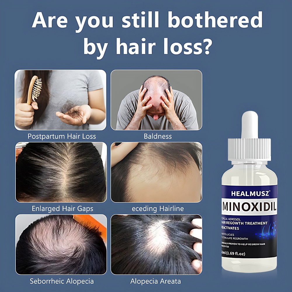 Minoxidil 5% Hair Regrowth Treatment Topical Solution for Men 2-10 Month Supply