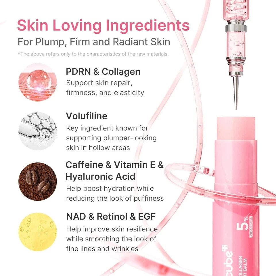 [MED ICUBE] PDRN Pink Collagen Volume Multi Balm – 10g