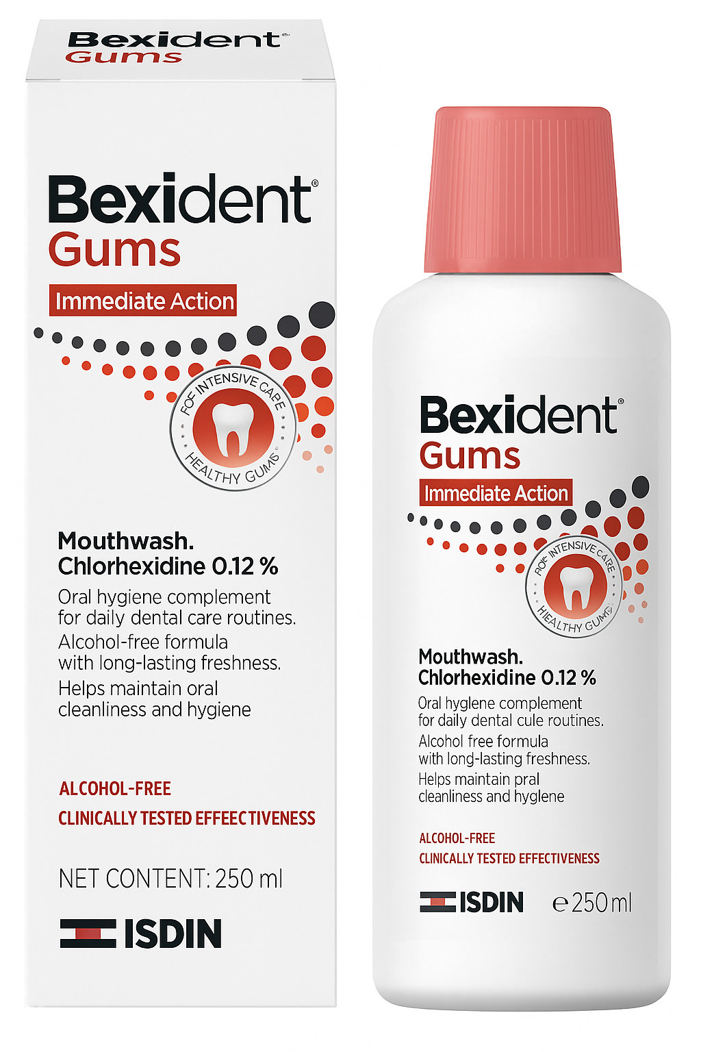 Bexident Mouthwash 250 ml, Daily Oral Care