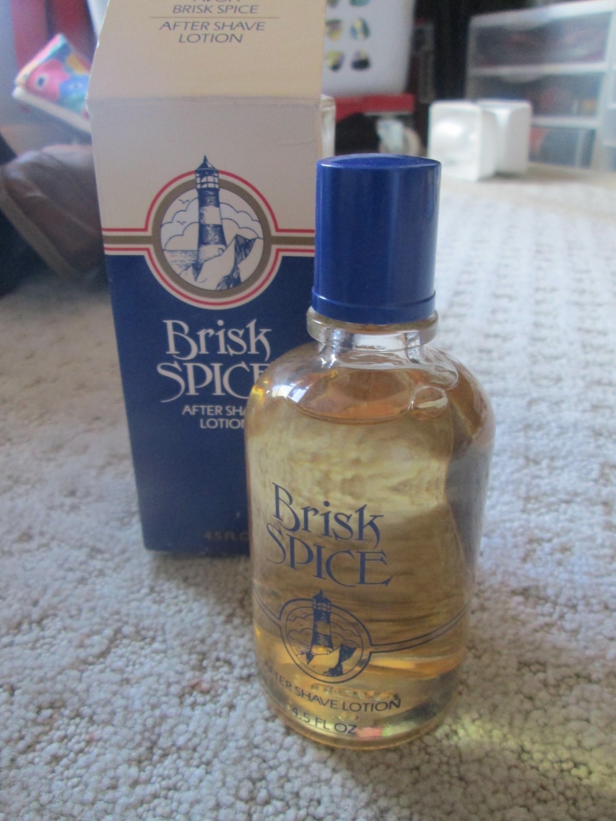 Brisk Spice After Shave Lotion Avon 1987 4.5 fl oz Made in United States NIB