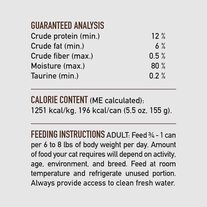 ORIJEN Regional Red Entree in Bone Broth Wet Cat Food,5.5 oz.,Case of 12