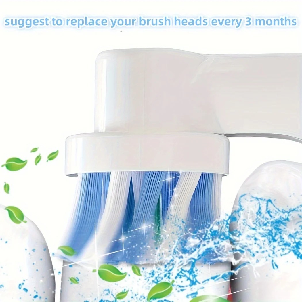 Electric Toothbrush Heads Compatible With Oral B Braun Replacement brush Head