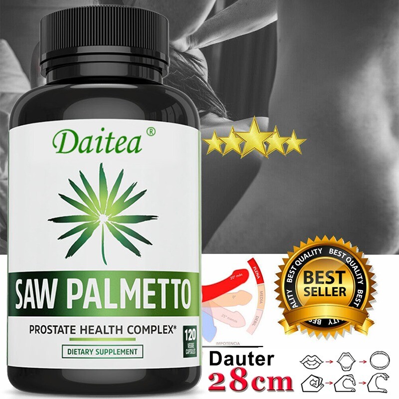 Saw Palmetto 500mg – Premium Prostate Health Support Supplement for Men