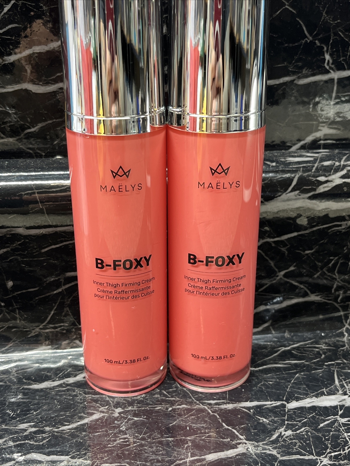 2x Maelys B-Foxy Inner Thigh firming cream 3.38oz NEW (No BOX) !!
