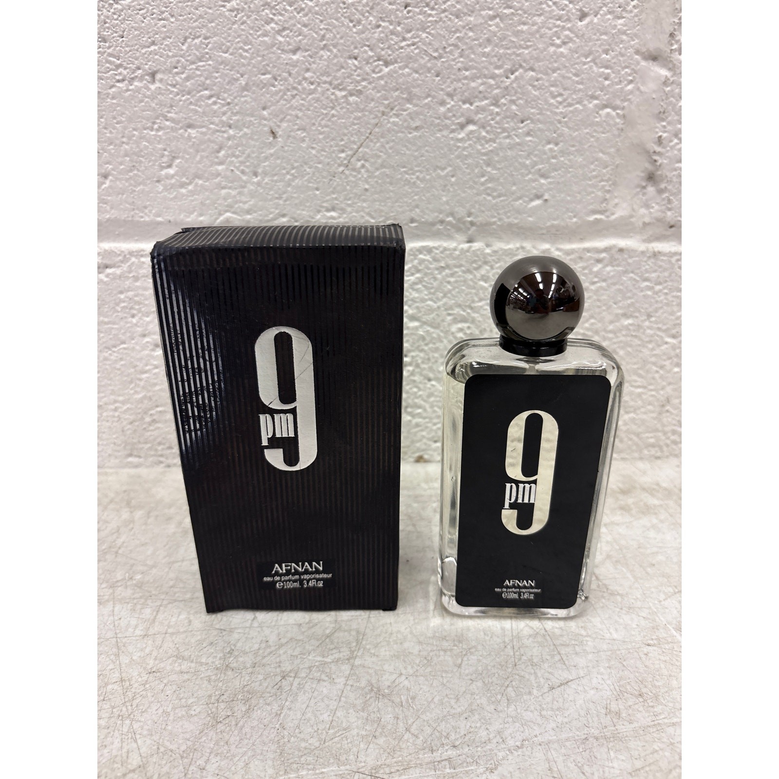 Afnan Eau De Parfum Men’s 9PM EDP Spray Cologne 3.4 oz/100ML Fragrances, Glass