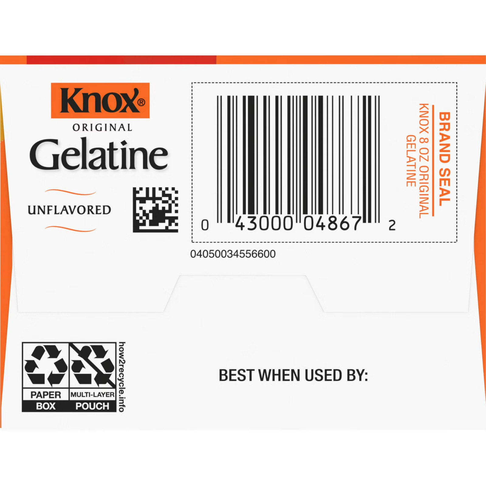 Original Unflavored Gelatin, 32 ct Packets