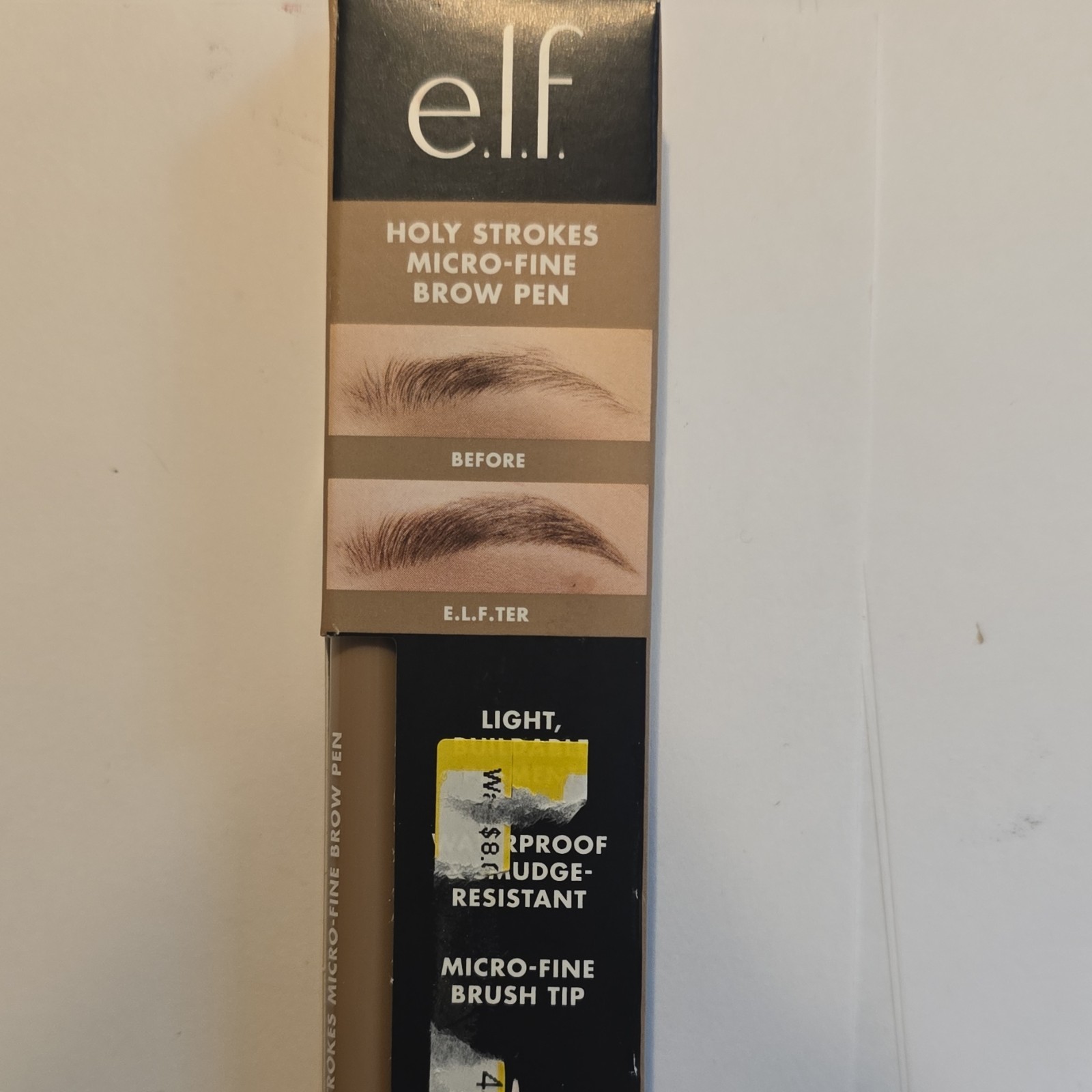 e.l.f. Holy Strokes Micro-Fine Brow Pen Eyebrow Definer Light Waterproof