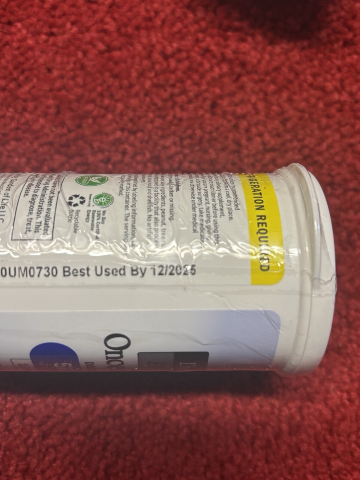 Garden of Life Dr Formulated Men’s Probiotic 50 Billion 30 Capsules Exp 12/25