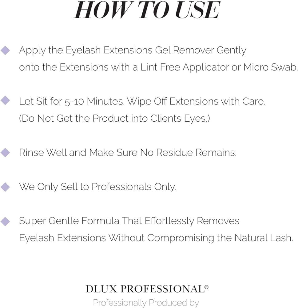 Eyelash Extensions Cream Glue Remover – 15Ml, Natural Pigment, Professional Eyel